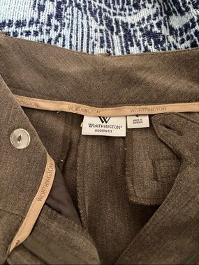 Worthington Brown Boot Cut Pants